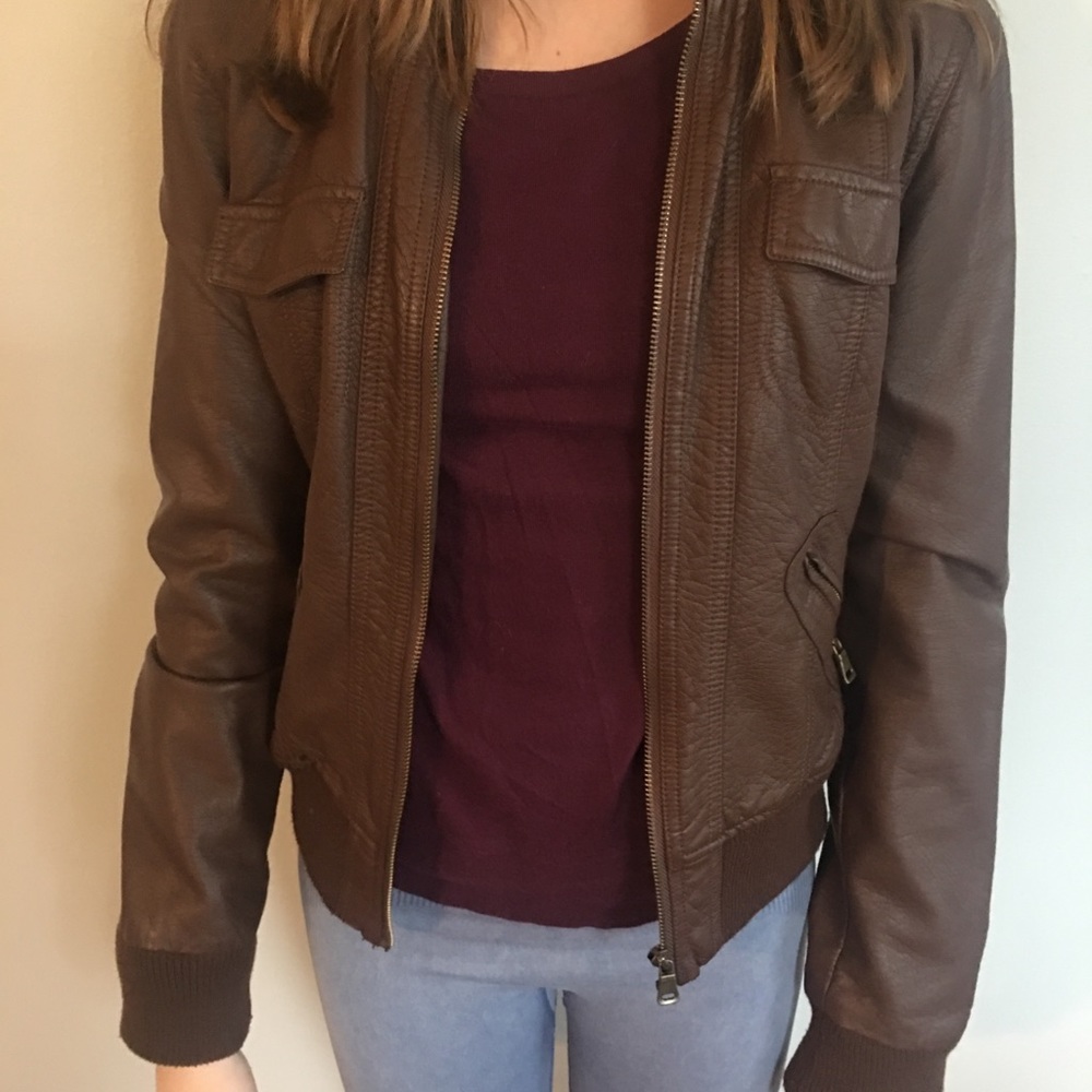 Fake Leather jacket